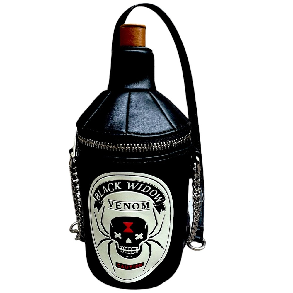 Black Widow Venus Crossbody Bag Purse KF2